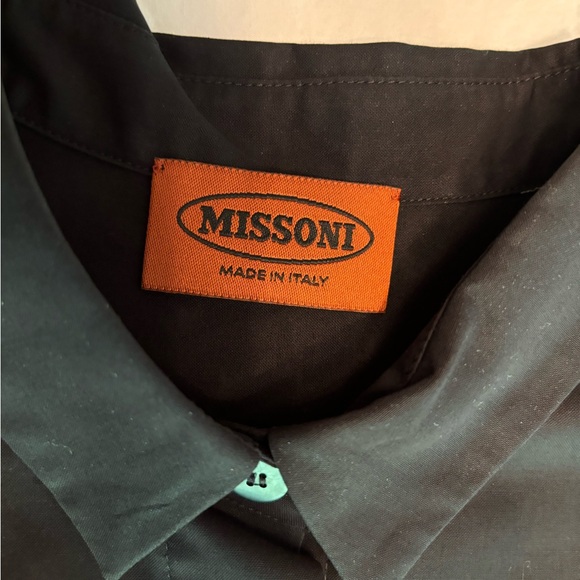 Missoni NWT cropped fine cotton sleeveless blouse with back detailing. - Picture 3 of 4